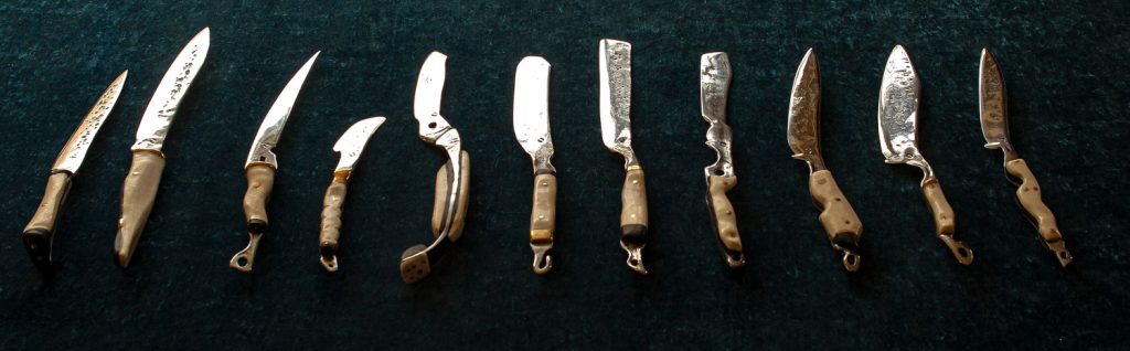 Wagyu collection hand forged knives from 1 ox