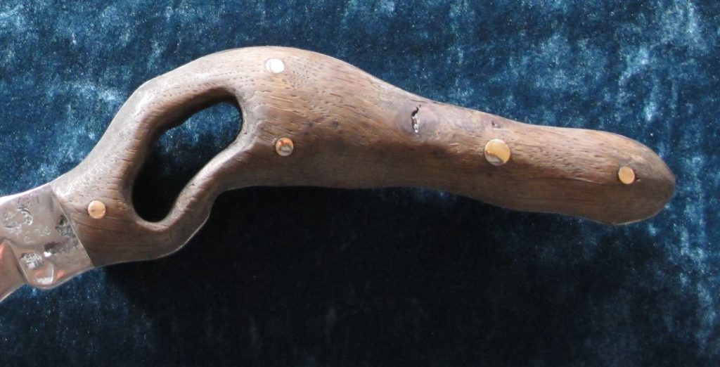 Handle of oak